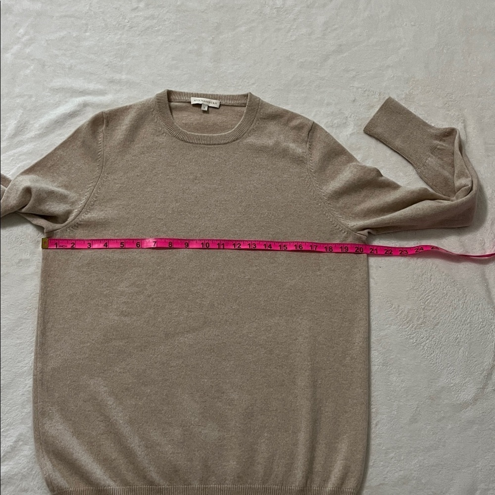 ANN MASHBURN Cream Cashmere Knit - Picture 11 of 12